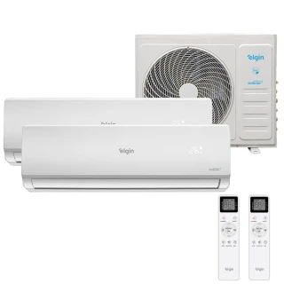 Ar-Condicionado Bi Split Elgin 18000 BTUS 2X9000 Inverter Quente e Frio 220V MTQE18C2CB