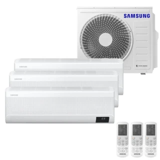 Ar Condicionado Multi Tri Split Samsung Wind Free 28000 BTUS (3x12000) Quente e Frio Inverter 220V Ar Condicionado Multi Tri Split Samsung Wind Free 28000 BTUS (3x12000) Quente e Frio Inverter 220V