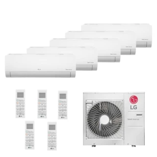 Ar Condicionado Penta Split LG 48000 BTUs (HW 3x09K + 1X12K + 1X24K) Quente e Frio Inverter 220V R-32 A5UW48GFA1.AWGZBRZ Ar Condicionado Penta Split LG 48000 BTUs (HW 3x09K + 1X12K + 1X24K) Quente e Frio Inverter 220V R-32 A5UW48GFA1.AWGZBRZ